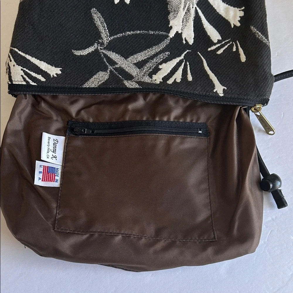 Danny K Beverly Hills Tapestry Crossbody Bag